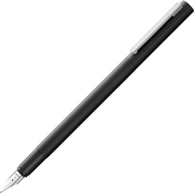 Lamy cp1 056 vulpen matzwart lak gepolijste stalen penpunt b verende rvs-clip Lamy cp1 056 vulpen matzwart lak gepolijste stalen penpunt b verende rvs-clip