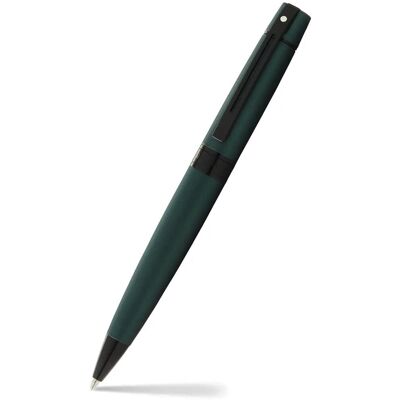Sheaffer balpen 300 - e9346 - matte green lacquer polished Sheaffer balpen 300 - e9346 - matte green lacquer polished