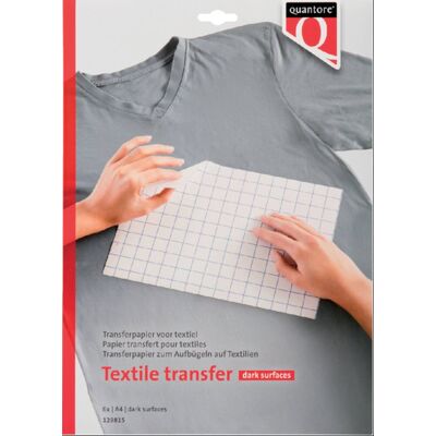 Quantore - Transferpapier voor donkere kleding - GeenKleur Quantore - Transferpapier voor donkere kleding - GeenKleur