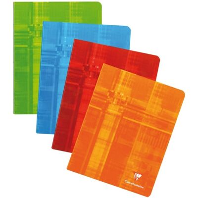 Clairefontaine schrift ft 16,5 x 21 cm, 72 bladzijden, geruit 10 cm, zonder kantlijn Clairefontaine schrift ft 16,5 x 21 cm, 72 bladzijden, geruit 10 cm, zonder kantlijn
