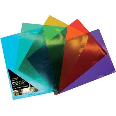 Seco l-map - a4 - assorti - pp 100 micron - 25 stuks - milieuvriendelijk - se-lsf-ast Seco l-map - a4 - assorti - pp 100 micron - 25 stuks - milieuvriendelijk - se-lsf-ast