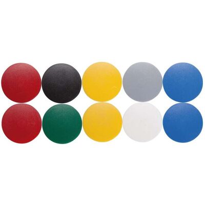 MAUL Magneet solid, ø 32 mm, 0,8 kg, 10 st. MAUL Magneet solid, ø 32 mm, 0,8 kg, 10 st.