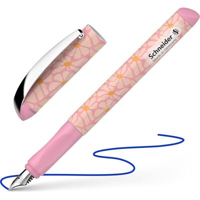 Schneider Schrijfwaren Schneider vulpen - glam - flowers - roze - m - s-167768 Schneider Schrijfwaren Schneider vulpen - glam - flowers - roze - m - s-167768