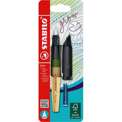 Stabilo Grow vulpen - Groen Stabilo Grow vulpen - Groen