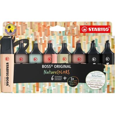 STABILO NatureColors Marker Set - 6 Kleuren STABILO NatureColors Marker Set - 6 Kleuren