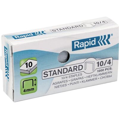 Rapid Nieten nr.10 gegalvaniseerd standaard 1000 stuks Rapid Nieten nr.10 gegalvaniseerd standaard 1000 stuks
