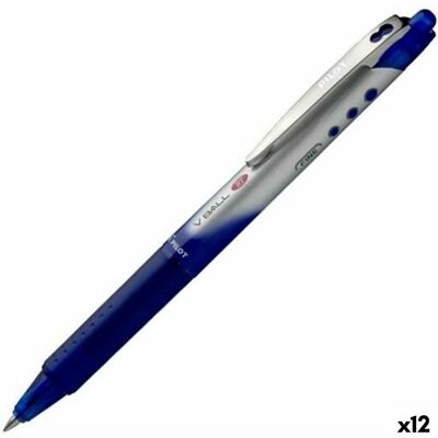 Pilot Pen roller v-ball 07 rt 0,7 mm blauw klot 12 stuks Pilot Pen roller v-ball 07 rt 0,7 mm blauw klot 12 stuks