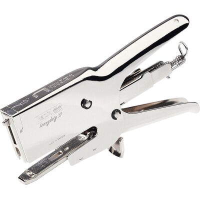 Rapid niettang 65 mm inlegdiepte voor 73/6 73/8 73/10 73/12 nikkel Rapid niettang 65 mm inlegdiepte voor 73/6 73/8 73/10 73/12 nikkel