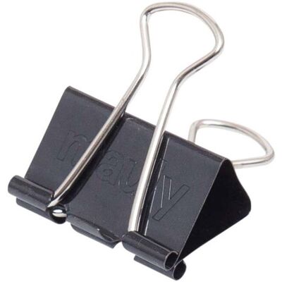 MAUL foldback klemmen y® metaal metaal 12 stuks 32 mm zwart MAUL foldback klemmen y® metaal metaal 12 stuks 32 mm zwart