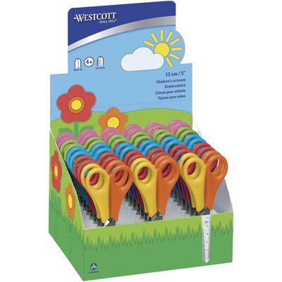 Westcott Linkshandige Kinder Schaar - Assorti - 30 stuks Westcott Linkshandige Kinder Schaar - Assorti - 30 stuks