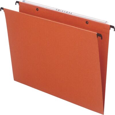 Esselte orgarex kori verticale hangmap - met koppelsysteem - v-bodem - 50 stuks - oranje Esselte orgarex kori verticale hangmap - met koppelsysteem - v-bodem - 50 stuks - oranje
