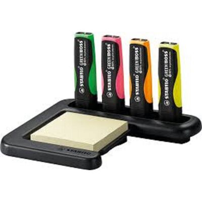STABILO Green Boss Markerset - Dubbele Tip Highlighter - Assortiment STABILO Green Boss Markerset - Dubbele Tip Highlighter - Assortiment