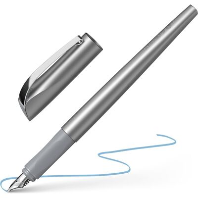 Schneider Schrijfwaren Schneider kalligrafie vulpen - callissima - antraciet - lijnbreedte 1,1mm - s-163712 Schneider Schrijfwaren Schneider kalligrafie vulpen - callissima - antraciet - lijnbreedte 1,1mm - s-163712