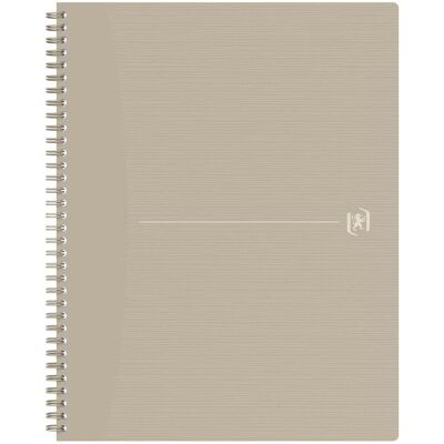 Oxford origins - duurzaam notitieboek - a4+ - geruit 5mm - 70 vel - zand Oxford origins - duurzaam notitieboek - a4+ - geruit 5mm - 70 vel - zand