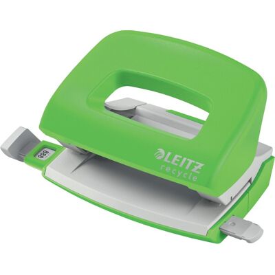 Leitz nexxt recycle mini perforator - perforeert tot 10 vel - groen Leitz nexxt recycle mini perforator - perforeert tot 10 vel - groen
