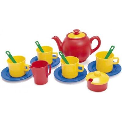 Dantoy Keukenset - 17 Stukken - Rollenspel - Veilig, Kleurrijk Dantoy Keukenset - 17 Stukken - Rollenspel - Veilig, Kleurrijk