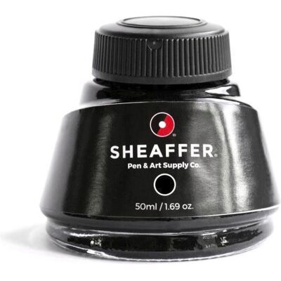 Sheaffer inktpotje - zwart - 50ml Sheaffer inktpotje - zwart - 50ml