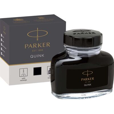 Parker vulpeninktfles zwarte quink inkt 57 ml schrijfinkt voor vulpen Parker vulpeninktfles zwarte quink inkt 57 ml schrijfinkt voor vulpen
