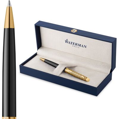 Waterman hémisphère-balpen de opera-collectie zwart & goud geschenkverpakking Waterman hémisphère-balpen de opera-collectie zwart & goud geschenkverpakking