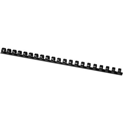 Q-CONNECT bindrug 14mm 21 rings 100 stuks zwart Q-CONNECT bindrug 14mm 21 rings 100 stuks zwart