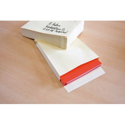 Raadhuis monsterzak - 230x350x38mm - p230 - crème - met plakstrip - 125 stuks Raadhuis monsterzak - 230x350x38mm - p230 - crème - met plakstrip - 125 stuks