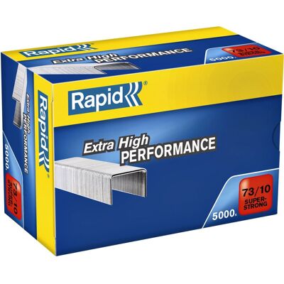 Rapid super sterke nieten type 73 - gegalvaniseerd - 10 mm - 5000 stuks Rapid super sterke nieten type 73 - gegalvaniseerd - 10 mm - 5000 stuks