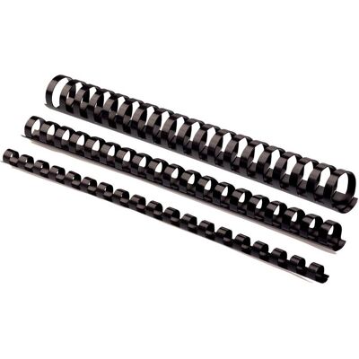 Fellowes bindruggen 16 mm - zwart - 100 stuks Fellowes bindruggen 16 mm - zwart - 100 stuks