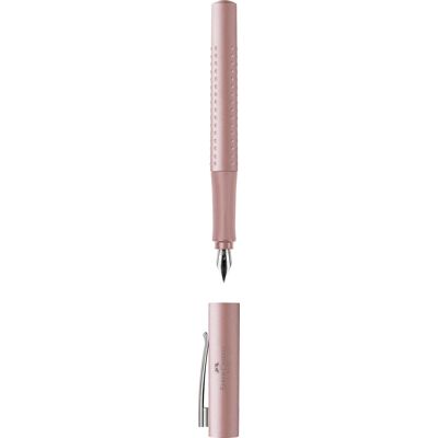 Faber-Castell vulpen - grip 2011 - f - pale rose - fc-140809 Faber-Castell vulpen - grip 2011 - f - pale rose - fc-140809