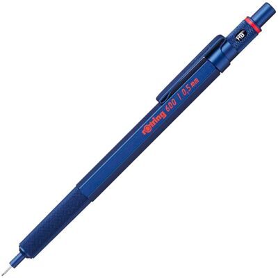 Rotring 600-vulpotlood - 0,5 mm - blauwe behuizing Rotring 600-vulpotlood - 0,5 mm - blauwe behuizing