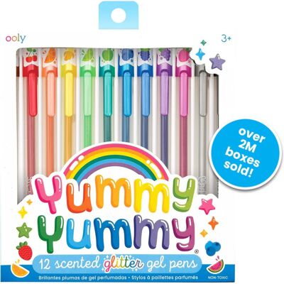 Ooly - yummy yummy - 12 gelpennen met fruitgeuren Ooly - yummy yummy - 12 gelpennen met fruitgeuren