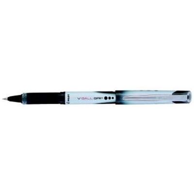 Pilot Rollerpen v-ball grip fijn zwart 12 stuks Pilot Rollerpen v-ball grip fijn zwart 12 stuks