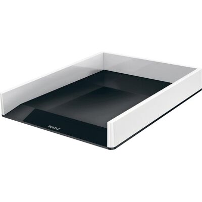Leitz wow brievenbak wit/zwart Leitz wow brievenbak wit/zwart