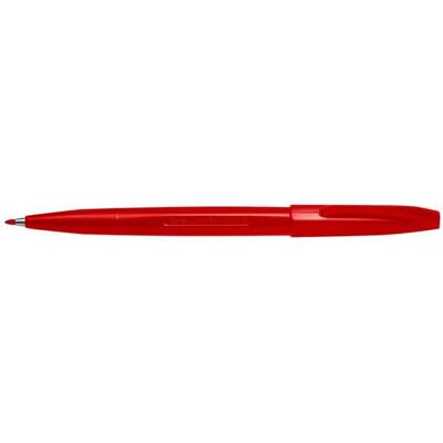 Pentel Fineliner signpen s520 m rood 12 stuks Pentel Fineliner signpen s520 m rood 12 stuks
