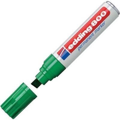 Edding Viltstift 800 schuin 4-12mm groen Edding Viltstift 800 schuin 4-12mm groen