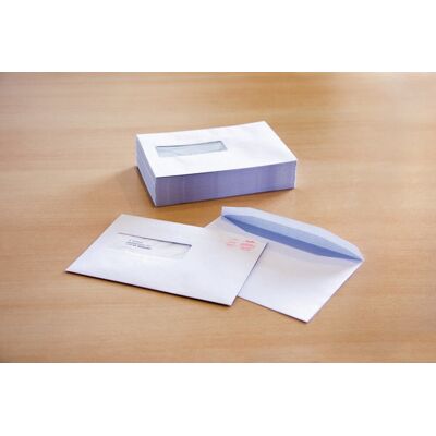 Raadhuis dienstenvelop - 162x229mm - c5 - venster links - met plakstrip - wit - 500 stuks Raadhuis dienstenvelop - 162x229mm - c5 - venster links - met plakstrip - wit - 500 stuks