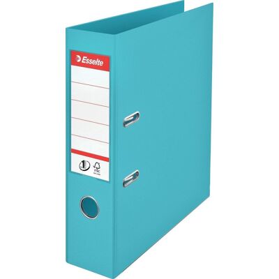 Esselte no.1 colour'breeze kunststof a4 ordner voor 500 vellen - rugbreedte van 75mm - blauw Esselte no.1 colour'breeze kunststof a4 ordner voor 500 vellen - rugbreedte van 75mm - blauw
