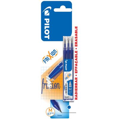 Pilot vullingen - frixion ball en frixion click - blauw 0.7mm - op blister Pilot vullingen - frixion ball en frixion click - blauw 0.7mm - op blister