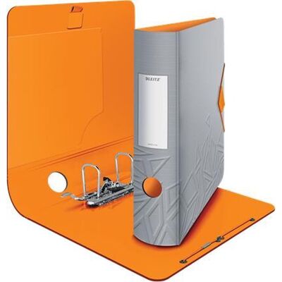 Leitz 180° active urban chic pp ordner voor 500 vel - map voor a4 documenten - rugbreedte van 82 mm - donkergrijs Leitz 180° active urban chic pp ordner voor 500 vel - map voor a4 documenten - rugbreedte van 82 mm - donkergrijs