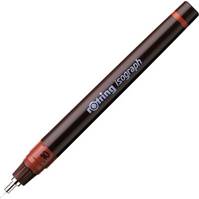 Rotring isograph technische tekenpen 0,10 mm navulbare fineliner Rotring isograph technische tekenpen 0,10 mm navulbare fineliner