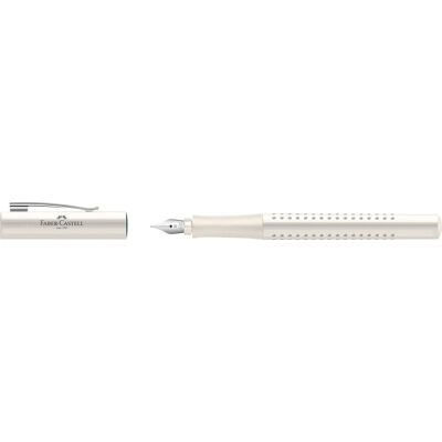 Faber-Castell vulpen - grip 2010 - m - harmony coconut milk - fc-140820 Faber-Castell vulpen - grip 2010 - m - harmony coconut milk - fc-140820