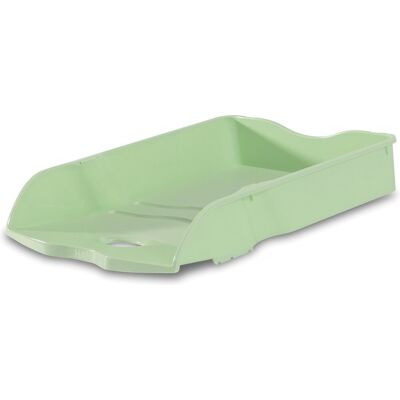 Han brievenbak - re-loop - 259 x 351 x 63mm - pastel groen - stapel- en nestbaar - 100% gerecycled - ha-10298-805 Han brievenbak - re-loop - 259 x 351 x 63mm - pastel groen - stapel- en nestbaar - 100% gerecycled - ha-10298-805