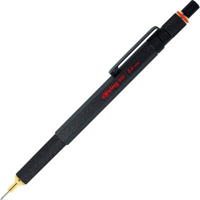 Rotring 800-vulpotlood 0,5 mm zwart Rotring 800-vulpotlood 0,5 mm zwart