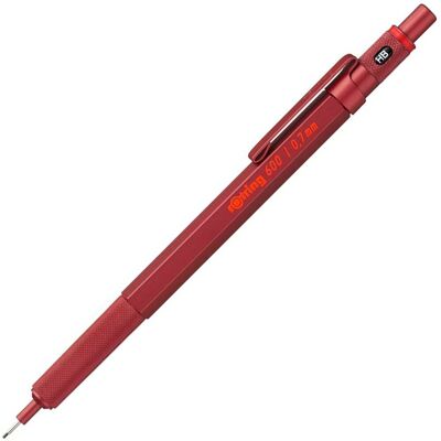 Rotring 600-vulpotlood - 0,7 mm - rode behuizing Rotring 600-vulpotlood - 0,7 mm - rode behuizing