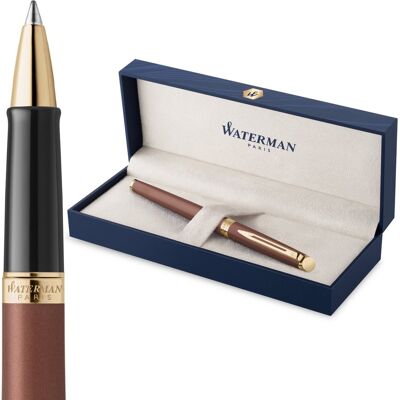 Waterman hémisphère rollerballpen de subtiele versie koperrood fijne punt met geschenkdoos Waterman hémisphère rollerballpen de subtiele versie koperrood fijne punt met geschenkdoos