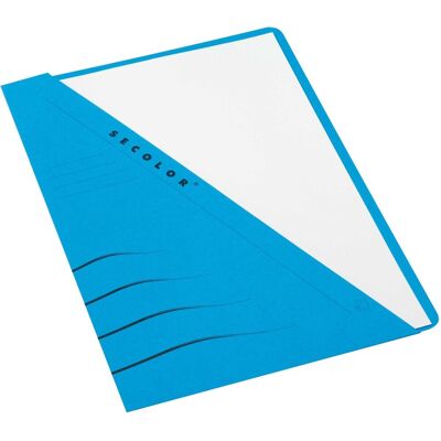 Jalema Secolor insteekmap - pak 10 stuks - blauw Jalema Secolor insteekmap - pak 10 stuks - blauw