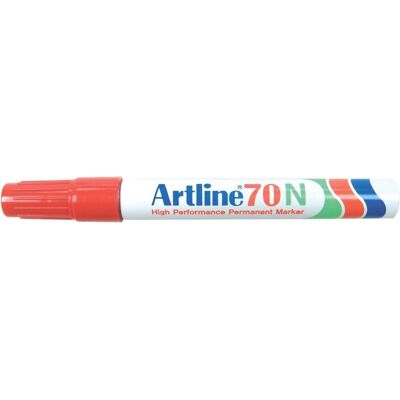 Artline 70 neat - permanent marker - 1 stuk - 1,5mm lijndikte - rood Artline 70 neat - permanent marker - 1 stuk - 1,5mm lijndikte - rood