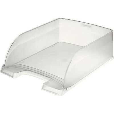 Leitz plus jumbo brievenbak - a4 - transparant Leitz plus jumbo brievenbak - a4 - transparant