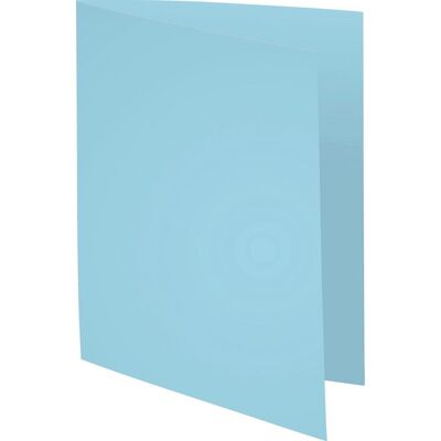 Exacompta forever 170 - pak van 100 dossiermappen 170g/m2- 24x32cm voor a4. - lichtblauw - 420006e Exacompta forever 170 - pak van 100 dossiermappen 170g/m2- 24x32cm voor a4. - lichtblauw - 420006e