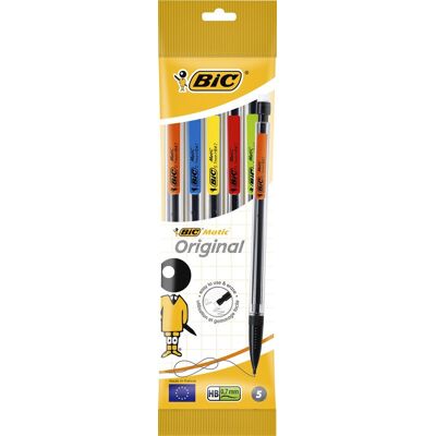 BIC Vulpotlood - 5 stuks - hb - 0.7mm BIC Vulpotlood - 5 stuks - hb - 0.7mm