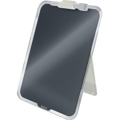 Leitz cosy beschrijfbare glassboard voor bureau - clipboard a4 formaat - glazen memobord inclusief inclusief pennenhouder en minimarker met wisser - fluweel grijs Leitz cosy beschrijfbare glassboard voor bureau - clipboard a4 formaat - glazen memobord inclusief inclusief pennenhouder en minimarker met wisser - fluweel grijs